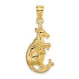 14k-2-d-kangaroo-with-baby-in-pouch-pendant-SolomonJeweler-Wichita-KS-CustomJewelry