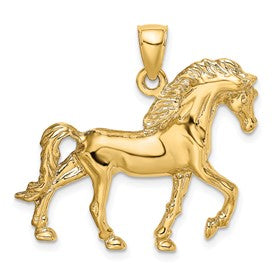 14k-horse-walking-charm-SolomonJeweler-Wichita-KS-CustomJewelry