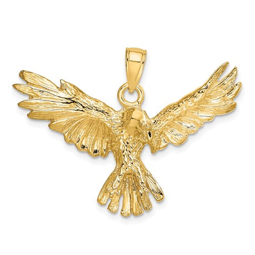 14k-eagle-flying-charm-SolomonJeweler-Wichita-KS-CustomJewelry