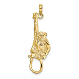 14k-2-d-textured-hanging-monkey-charm-SolomonJeweler-Wichita-KS-CustomJewelry