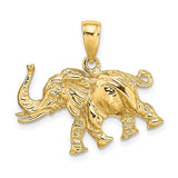 14k-3-d-elephant-profile-w-tusk-charm-SolomonJeweler-Wichita-KS-CustomJewelry