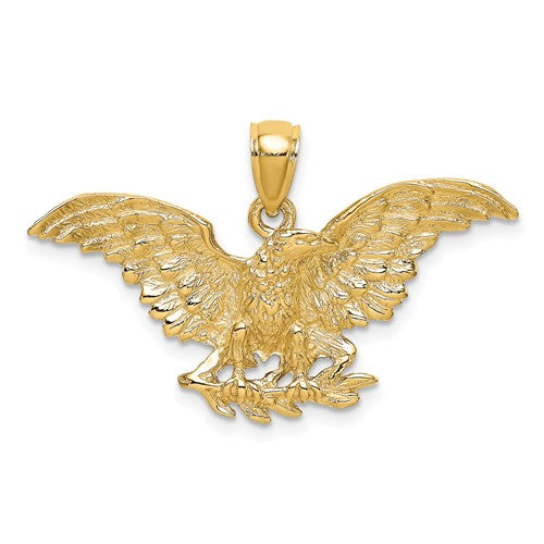 14k-eagle-w-wings-spread-charm-SolomonJeweler-Wichita-KS-CustomJewelry