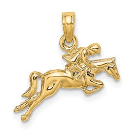 14k-jockey-on-jumping-horse-charm-SolomonJeweler-Wichita-KS-CustomJewelry