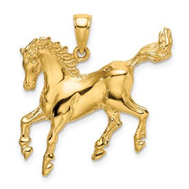 14k-horse-charm-SolomonJeweler-Wichita-KS-CustomJewelry