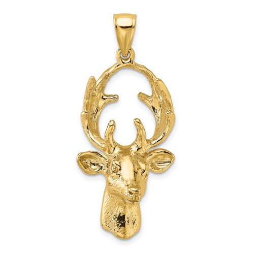 14k-3-d-deer-head-charm-SolomonJeweler-Wichita-KS-CustomJewelry