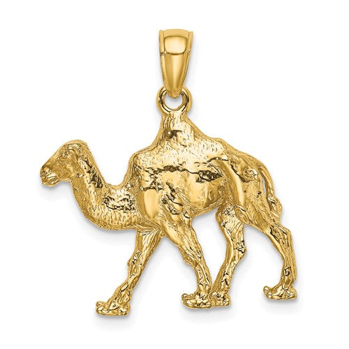 14k-3-d-camel-charm-SolomonJeweler-Wichita-KS-CustomJewelry