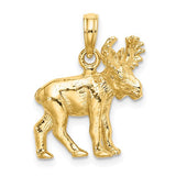 14k-3-d-textured-moose-charm-SolomonJeweler-Wichita-KS-CustomJewelry