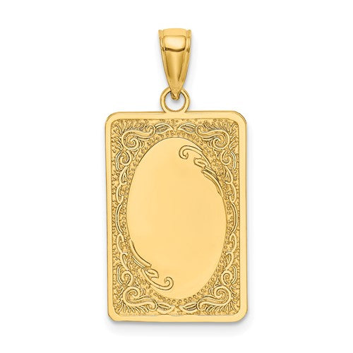 14k-rectangular-engraved-charm-SolomonJeweler-Wichita-KS-CustomJewelry