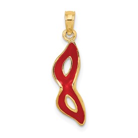 14k-3-d-and-beveled-w-red-enamel-masquerade-mask-pendant-SolomonJeweler-Wichita-KS-CustomJewelry