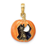 14k-3-d-enameled-pumpkin-w-black-cat-and-moon-charm-SolomonJeweler-Wichita-KS-CustomJewelry