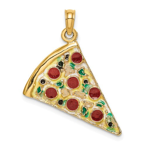 14k-w-enamel-large-pepperoni-pizza-slice-SolomonJeweler-Wichita-KS-CustomJewelry