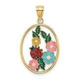 14k-stained-glass-w-enamel-oval-ladybug-charm-SolomonJeweler-Wichita-KS-CustomJewelry