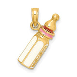 14k-3-d-w-enamel-baby-bottle-charm-SolomonJeweler-Wichita-KS-CustomJewelry