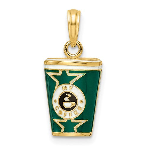 14k-3-d-enameled-coffee-cup-charm-SolomonJeweler-Wichita-KS-CustomJewelry
