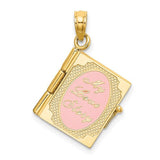 14k-enameled-3d-moveable-my-love-story-book-pendant-SolomonJeweler-Wichita-KS-CustomJewelry