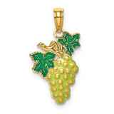 14k-w-enamel-grapes-w-stem-and-leaf-charm-SolomonJeweler-Wichita-KS-CustomJewelry