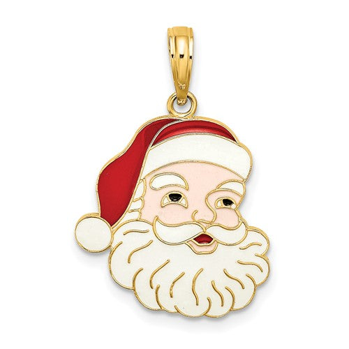 14k-w-enamel-santa-face-charm-SolomonJeweler-Wichita-KS-CustomJewelry