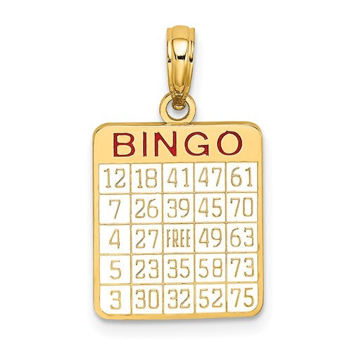 14k-w-enamel-bingo-card-charm-SolomonJeweler-Wichita-KS-CustomJewelry