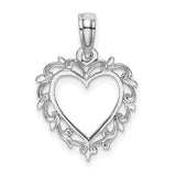 14k-white-gold-heart-w-lace-trim-charm-SolomonJeweler-Wichita-KS-CustomJewelry