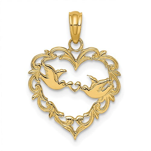 14k-polished-love-birds-in-heart-pendant-SolomonJeweler-Wichita-KS-CustomJewelry
