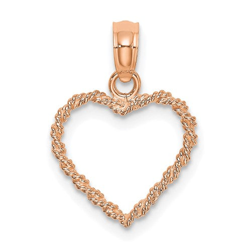 14k-rose-gold-3d-polished-rope-heart-pendant-SolomonJeweler-Wichita-KS-CustomJewelry