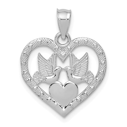 14k-white-gold-doves-in-heart-charm-SolomonJeweler-Wichita-KS-CustomJewelry