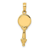 14k-3-d-hand-mirror-charm-SolomonJeweler-Wichita-KS-CustomJewelry