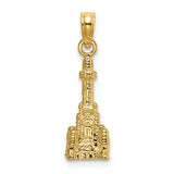 14k-3d-chicago-water-tower-charm-SolomonJeweler-Wichita-KS-CustomJewelry