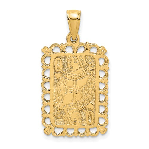 14k-queen-playing-card-charm-SolomonJeweler-Wichita-KS-CustomJewelry