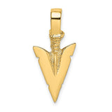 14k-3-d-arrowhead-charm-SolomonJeweler-Wichita-KS-CustomJewelry