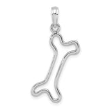 14k-white-gold-cut-out-polished-dog-bone-charm-SolomonJeweler-Wichita-KS-CustomJewelry