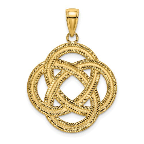 14k-large-celtic-eternity-knot-circle-charm-SolomonJeweler-Wichita-KS-CustomJewelry