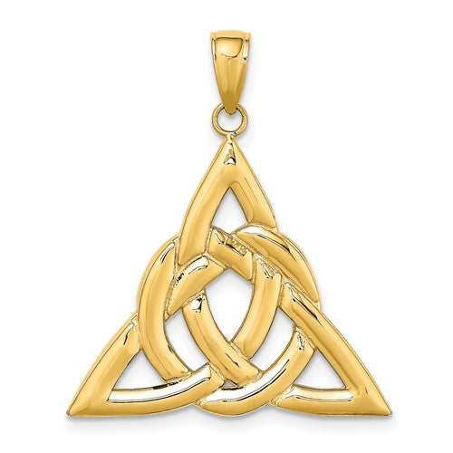 14k-polished-large-celtic-trinity-knot-charm-SolomonJeweler-Wichita-KS-CustomJewelry