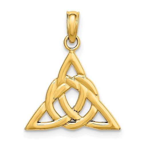 14k-small-celtic-trinity-knot-charm-SolomonJeweler-Wichita-KS-CustomJewelry