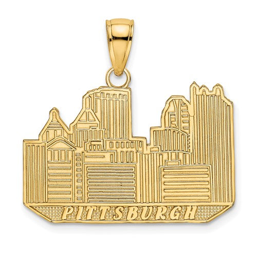 14k-pittsburgh-skyline-charm-SolomonJeweler-Wichita-KS-CustomJewelry