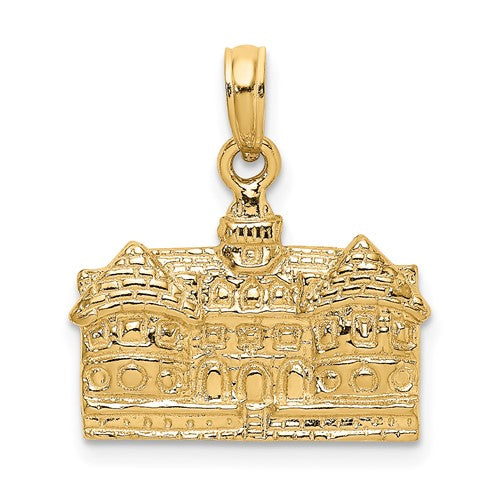 14k-3d-capitol-building-williamsburg-va-charm-SolomonJeweler-Wichita-KS-CustomJewelry