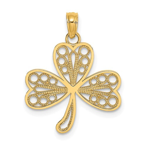 14k-filigree-3-leaf-clover-charm-SolomonJeweler-Wichita-KS-CustomJewelry