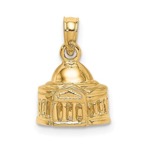14k-3d-jefferson-memorial-building-washington-charm-SolomonJeweler-Wichita-KS-CustomJewelry