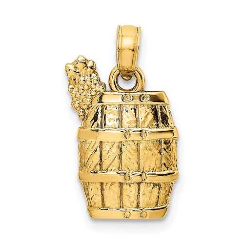14k-wine-barrel-with-grapes-charm-SolomonJeweler-Wichita-KS-CustomJewelry