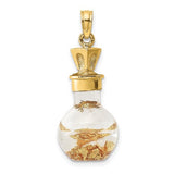 14k-3-d-gold-leaf-in-bottle-charm-SolomonJeweler-Wichita-KS-CustomJewelry