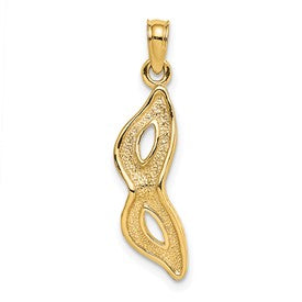14k-3-d-beveled-masquerade-mask-charm-SolomonJeweler-Wichita-KS-CustomJewelry