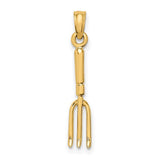 14k-3-d-fork-garden-tool-charm-SolomonJeweler-Wichita-KS-CustomJewelry