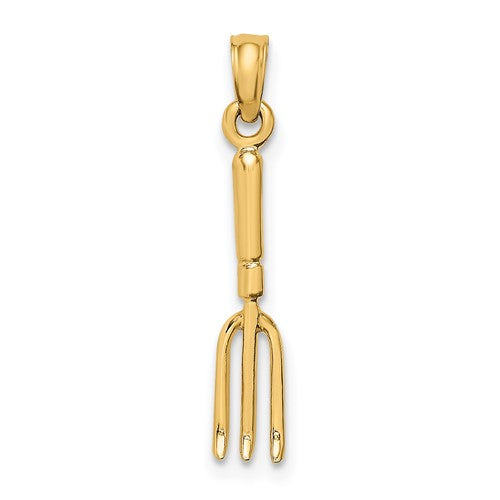 14k-3-d-fork-garden-tool-charm-SolomonJeweler-Wichita-KS-CustomJewelry