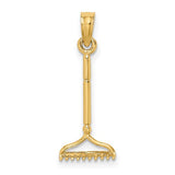 14k-3-d-landscape-rake-garden-tool-charm-SolomonJeweler-Wichita-KS-CustomJewelry