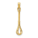 14k-3-d-polished-whisk-charm-SolomonJeweler-Wichita-KS-CustomJewelry