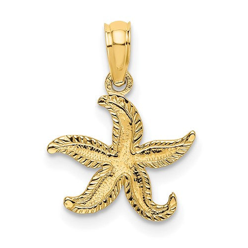 14k-flat-starfish-charm-SolomonJeweler-Wichita-KS-CustomJewelry