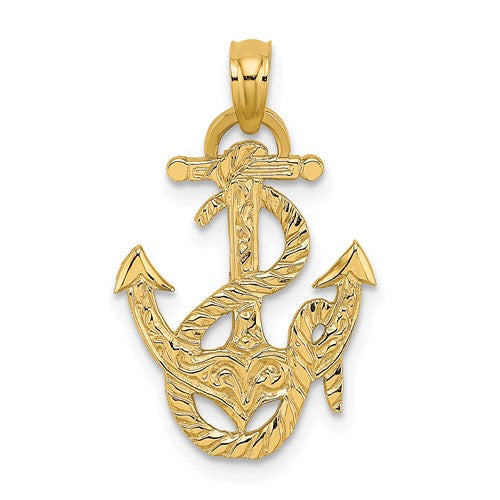 14k-polished-anchor-and-rope-charm-SolomonJeweler-Wichita-KS-CustomJewelry
