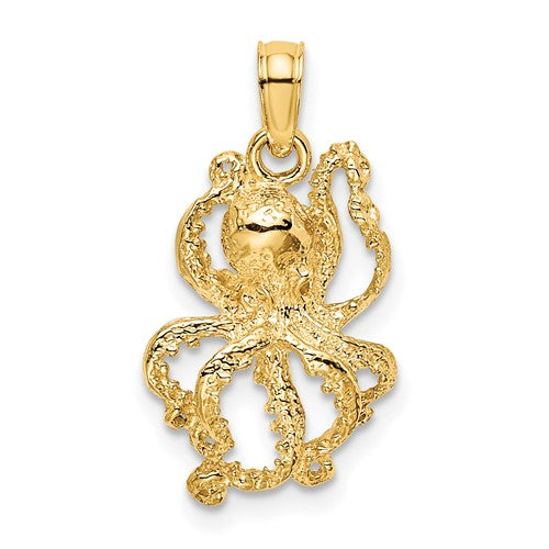 14k-textured-octopus-charm-SolomonJeweler-Wichita-KS-CustomJewelry