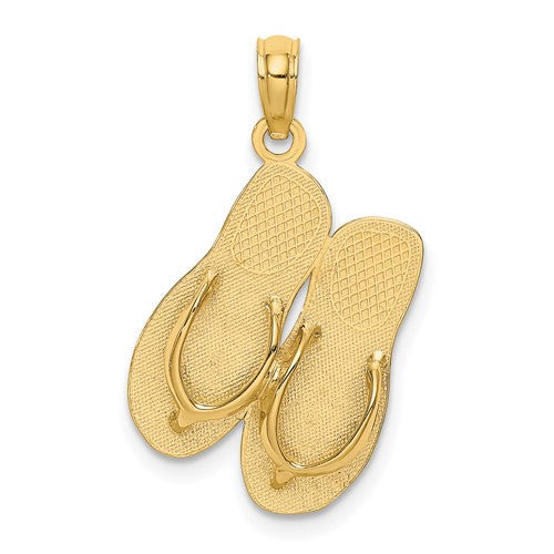 14k-3d-large-sea-isle-double-flip-flop-charm-SolomonJeweler-Wichita-KS-CustomJewelry