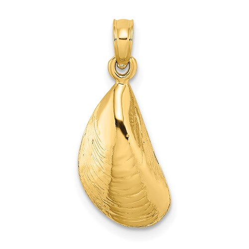 14k-polished-mussel-shell-charm-SolomonJeweler-Wichita-KS-CustomJewelry